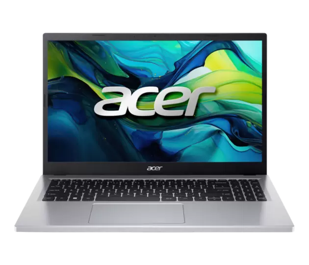 ACER Aspire Go 15 AG15-31P-C89S, Notebook, mit 15.6 " Display, Intel® N-Series N100 Prozessor, 4 GB RAM, 128 GB Flash, Intel® UHD Graphics, Pure Silver, Windows 11 Home S-Modus (64 Bit) für 249 CHF in Media Markt