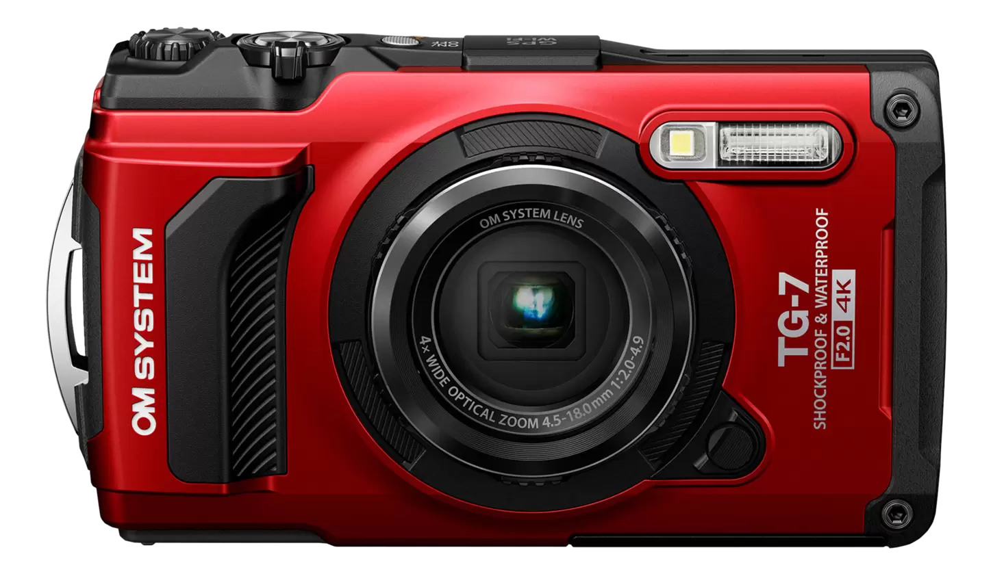 OLYMPUS Tough TG-7 - Kompaktkamera Rot für 459,95 CHF in Media Markt