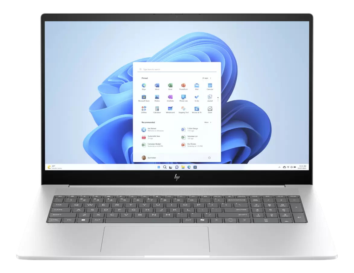 HP ENVY 17-da0504nz, Notebook, mit 17.3 " Display Touchscreen, Intel® Core™ Ultra 5 125H Prozessor (18 MB Cache, bis zu 4.50 GHz), 16 GB RAM, 1 TB SSD, Intel® Arc™ Onboard Graphics, Glacier Silver,... für 999 CHF in Media Markt