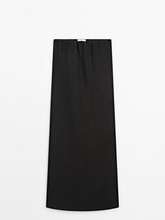Kleid lang trägerlos– Limited Edition für 299 CHF in Massimo Dutti