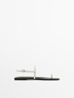 Flache Sandalen – Limited Edition für 169 CHF in Massimo Dutti