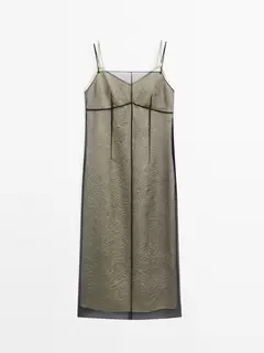 Midikleid doppellagig Organza für 169 CHF in Massimo Dutti