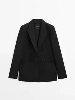 Blazer aus Twill in 100% Wolle für 249 CHF in Massimo Dutti