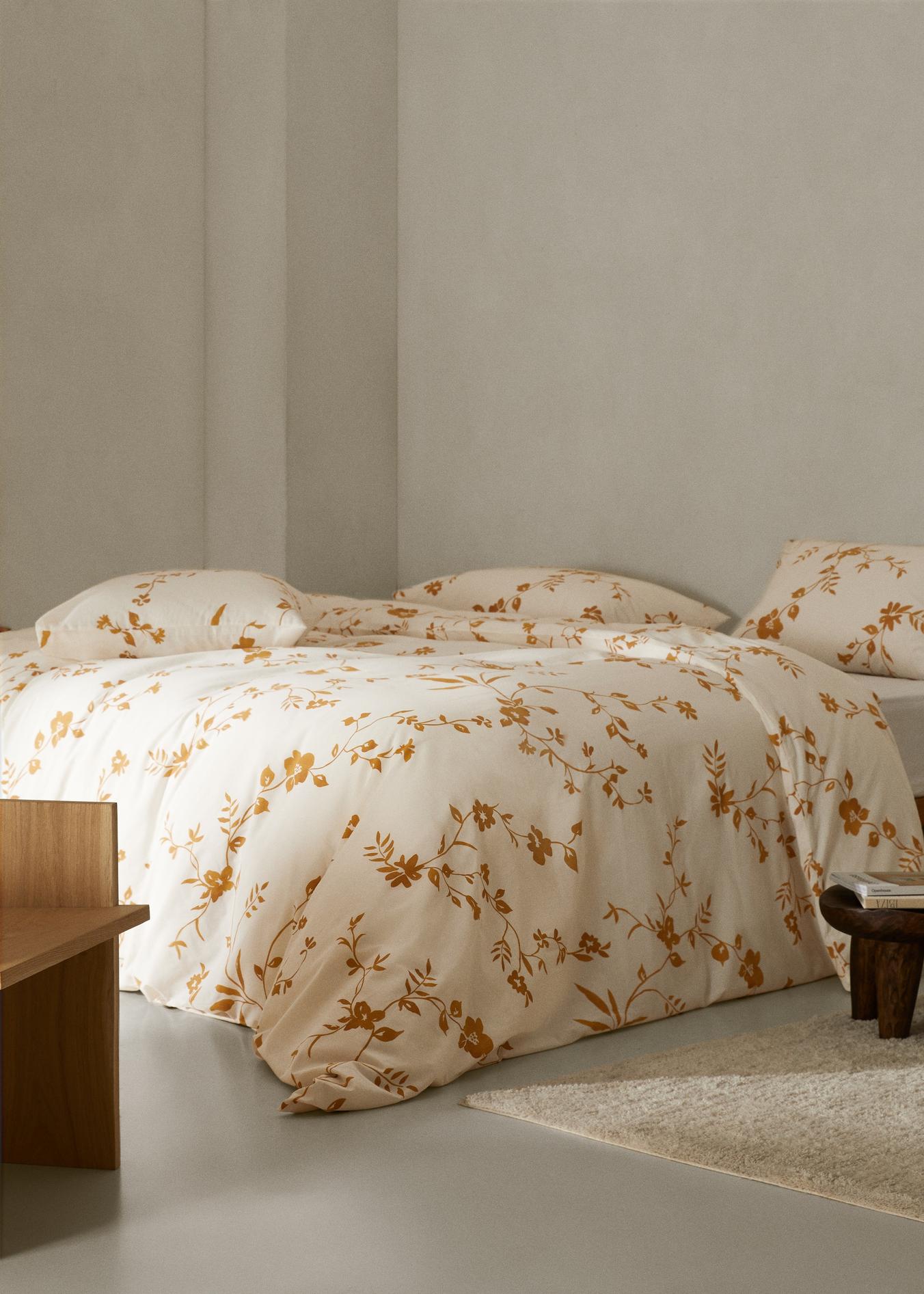 Bettbezug aus Baumwolle mit Blumenmuster für 150 cm Bett für 49,95 CHF in MANGO
