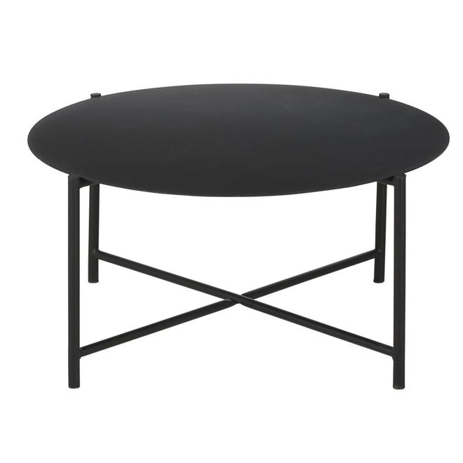 Table basse de jardin ronde en acier noir D74 für 69,99 CHF in Maisons du Monde