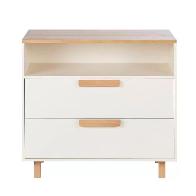 Commode 1 niche 2 tiroirs blanc crème für 249 CHF in Maisons du Monde